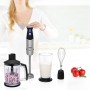 Stavmixer set 1000W XL rostritt stål