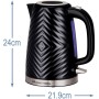 Vattenkokare Groove Kettle Black 26380-70