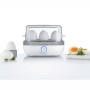Äggkokare 6 ägg vit LED & ljud vit EK3164