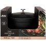 Kastrull med lock 7,4 L Gjuten Aluminium