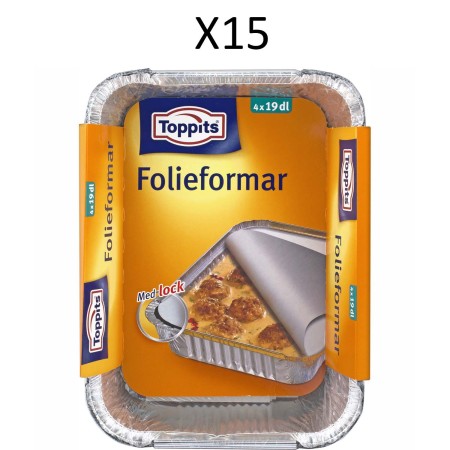 Folieformar med Lock 19dl 15st DFP