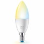 WiFi Smart LED E14 Kron 40W Varm-kallvit 470 lm 3 pack
