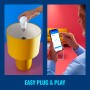 WiFi Smart LED E27 P45 40W 470lm Färg