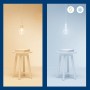 WiFi Smart LED E27 G95 40W Filament Färg + Varm-kallvit 470lm