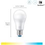 WiFi Smart LED E27 60W 806lm Varm-kallvit 2-pack