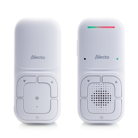 Modern Full Eco audio babyvakt med kristallklar DECT-ljudkvalitet och lång standbytid Vit