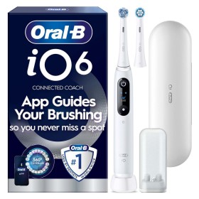 Eltandborste iO6 White, 1 Extra Refill