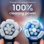 Borsthuvud iO Ultimate Clean Black 8st