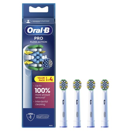 Borsthuvud Floss Action 4st