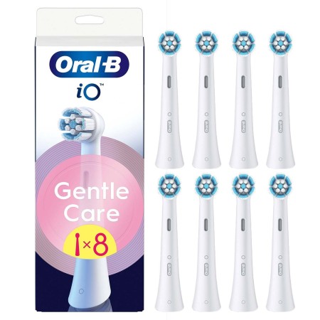 Borsthuvud iO Gentle Care White 8st