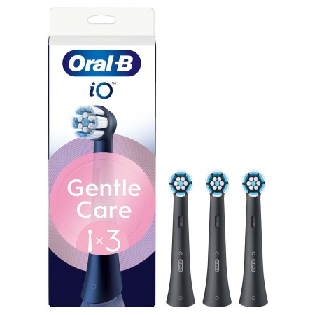 Borsthuvud iO Gentle Care Black 3st