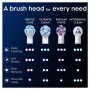 Borsthuvud iO Gentle Care White 3st