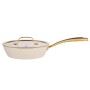 Sautépanna Maku beige 24 cm 2,2 L