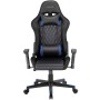Gamingstol RGB Svart/Blå