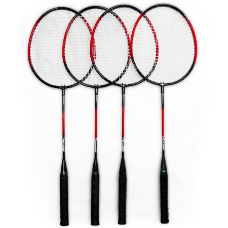 Badmintonset 4 Spelare med Nät | SportMe