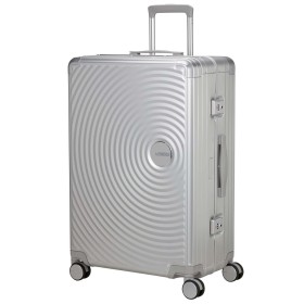 Resväska Soundbox Aluminium 77 Large Silver | Hauks.se