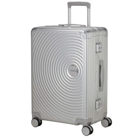 Resväska Soundbox Aluminium 68 Medium Silver | Hauks.se