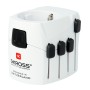 Världsreseadapter PRO Jordad | Hauks.se