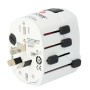Världsreseadapter PRO Jordad | Hauks.se