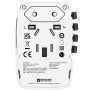 Världsreseadapter PRO Light USB AC45PD World PD 45W Jordad | Hauks.se