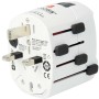 Världsreseadapter PRO World Jordad | Hauks.se