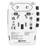 Världsreseladdare AC65PD World USB-A+USB-C PD 65W Jordad | Hauks.se
