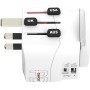 Världsreseadapter PRO Light USB AC30PD World PD 30W Jordad | Hauks.se