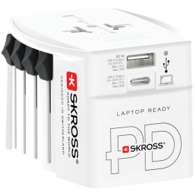 Världsreseadapter MUV USB AC30PD USB-A+USB-C PD 30W Ojordad | Hauks.se
