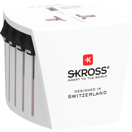 Världsreseadapter MUV Micro Ojordad | Hauks.se
