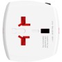 Världsreseadapter MUV Micro Ojordad | Hauks.se