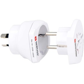 Reseadapter Combo Världen till Australien/Kina + Europa Jordad | Hauks.se