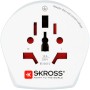 Reseadapter Combo Världen till Australien/Kina + Europa Jordad | Hauks.se