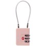 Samsonite TSA Kabellås 3 Siffror Rose