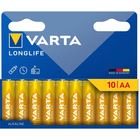 Varta Longlife AA / LR06 Batteri 10-pack