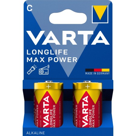 Varta Longlife Max Power C / LR14 Batteri 2-pack