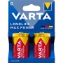 Varta Longlife Max Power D / LR20 Batteri 2-pack
