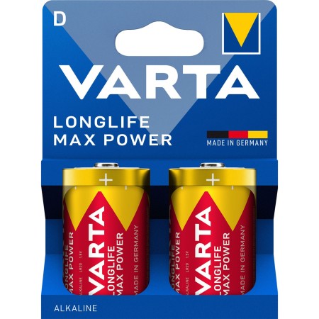 Varta Longlife Max Power D / LR20 Batteri 2-pack