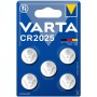 Varta CR2025 3V Lithium Knappcellsbatteri 5-pack