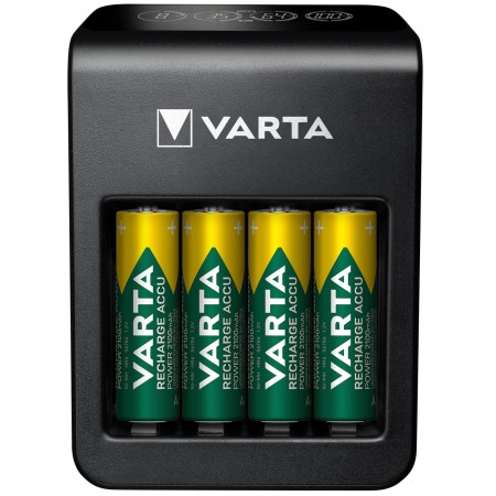 Varta LCD Plug Charger+ AA/AAA/9V inkl. 4xAA
