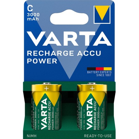 Varta Uppladdningsbart C/LR14 3000 mAh 2-pack