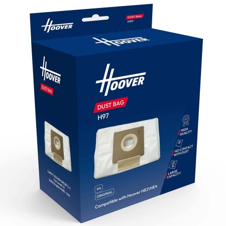 Hoover H97 Dammsugarpåsar HE2/HE4/HF3 Pro 4-pack