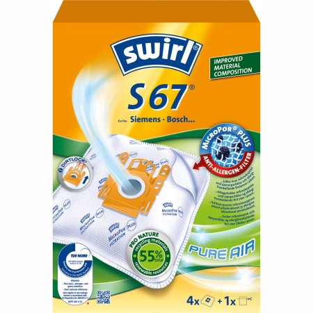 Swirl Dammsugarpåsar S67 4-pack