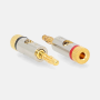 Nedis Banankontakt Guldpläterad 7,0 mm 2-pack