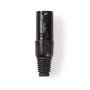 Nedis XLR-kontakt Rak Hane 3-polig 5,0 mm