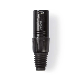 Nedis XLR-kontakt Rak Hane 3-polig 5,0 mm