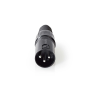 Nedis XLR-kontakt Rak Hane 3-polig 5,0 mm