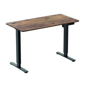 Elektriskt höj-/sänkbart skrivbord Svart/Brun EO0057