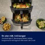 Electrolux Airfryer Dual 4L+7,6L EAFD11B Stapel