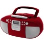 Boombox CD/MP3 DAB+/FM-radio Kassett USB SCD7800RO Röd