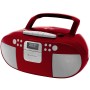 Boombox CD/MP3 DAB+/FM-radio Kassett USB SCD7800RO Röd